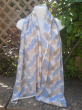 Scarves Lightweight Ladies Scarf SS09 - Vera Tucci OriginalsAccessories BLUE