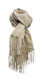 NOVA RMD2211116 FINE CHECK SS23 SPRING SCARF