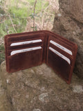 Leather coin purse GORDON - Hunter Leather RFID Wallet 021 - Vera Tucci OriginalsBags