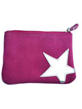 STAVINA 0039  STAR POUCH SUEDE