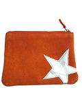 STAVINA 0039  STAR POUCH SUEDE