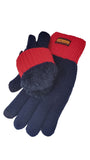 HEATSEEKERS von Vera Tucci – Zweifarbiger Thermo-Touchscreen-Handschuh G36/37