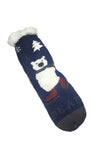 CHRISTMAS STOCKING SLIPPER SOCKS6 GREAT DESIGNS RMD2305-11