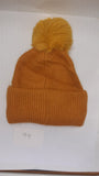 SIMPLE TURN UP ANGORA POM HAT AW23-RMD-94