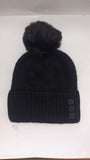 3 BUTTON ANGORA POM HAT AW23-RMD-93