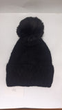 CABLE TURN UP ANGORA POM HAT AW23-RMD-91