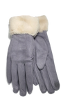 SHEEPSKIN FAUX FUR CUFF GLOVE RMD2403-139