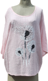 ITALIAN COTTON DANDELION TOP LADIES SUMMER FASHION 7