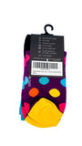 Luxury Men's Bamboo Sock  M9 BIG SPOTS