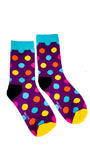 Luxury Men's Bamboo Sock  M9 BIG SPOTS