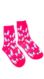 Luxury Women's Bamboo Sock W20 LLAMAS