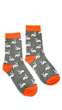 Luxury Women's Bamboo Sock  W19 RABBITS