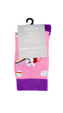 Luxury Women's Bamboo Sock  W15 UNICORN