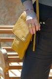 Leather Bag Abby Milled Leather - Vera Tucci OriginalsBags