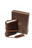 Journal Small Leather Bound Journal Plain Design - Vera Tucci OriginalsVera Tucci Originals