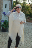 Scarves PEARL SCARF 5 COLS AW21 - CLRMD202103-37 - Vera Tucci OriginalsAccessories 4 CREAM