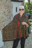 Scarves LEOPARD PRINT PATTERN MEDIUM THICKNESS WINTER SCARF CLRMD202103-32 - Vera Tucci OriginalsAccessories MUSTARD